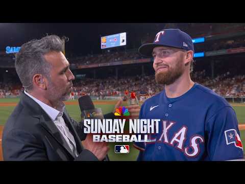 Brandon Nimmo: Rangers' coaches, Skip Schumaker 'believe in me' | Sunday Night Baseball | MLB on NBC