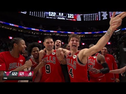 Nikola Vučević BUZZER-BEATING Three! 🚨 #TissotBuzzerBeater