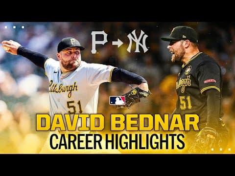 David Bednar goes from the Buccos ➡️ The Bronx! 🔥 (Career highlights)
