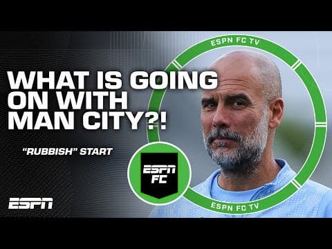 MANCHESTER CITY STRUGGLES 👀 'Not what we thought we'd be seeing!' - Nedum Onuoha | ESPN FC