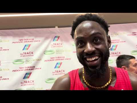 Jereem Richards Takes Down Noah Lyles in 300m  at 2026 New Balance Indoor Grand Prix