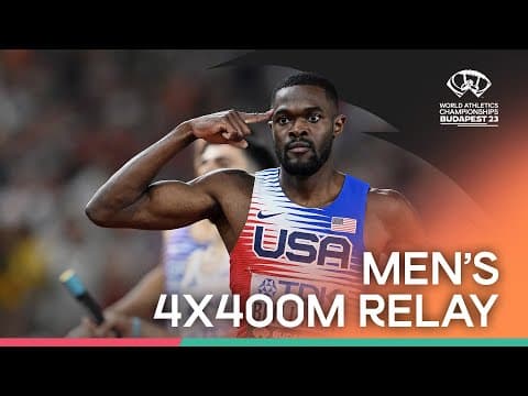 Men's 4x400m Relay Final | World Athletics Championships Budapest 2023