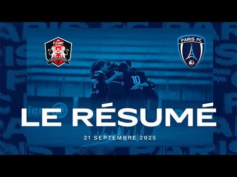 Le résumé de FC Fleury 91 vs Paris FC