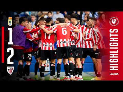 HIGHLIGHTS | Real Oviedo 1-2 Athletic Club | LaLiga EA Sports 2025/26 MD24