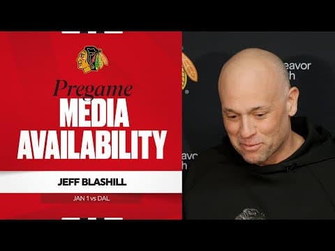 "He's a big time winning hockey player." | Jeff Blashill Pregame 1.1.26