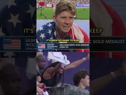 Hunter Woodhall BROUGHT IT HOME🥇🤩