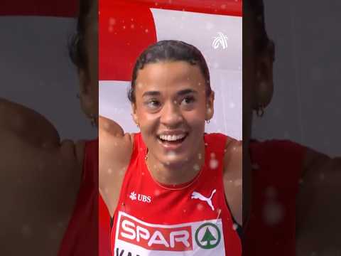 Ditaji Kambundji broke the 17-year-old European 60m hurdles record back in February at Apeldoorn🇨🇭