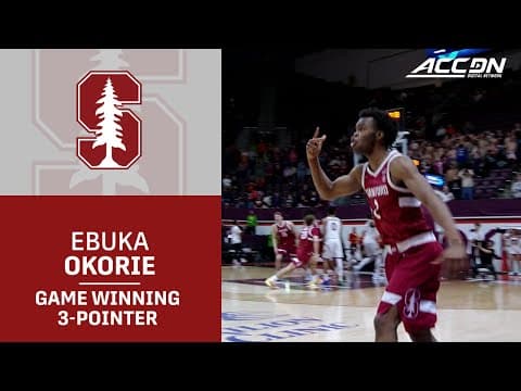 Stanford Freshman Ebuka Okorie Provides Heroics In Cassell Coliseum