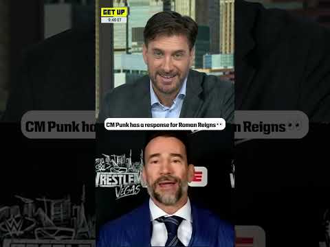 CM Punk is going to send Roman Reigns to the ORTHODONTIST?! 😳