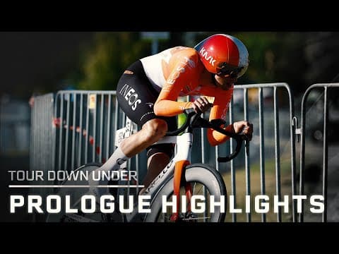 Tour Down Under 2026, Men's Prologue | EXTENDED HIGHLIGHTS | 1/20/26 | Cycling on NBC Sports