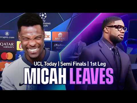 Inter Squad Have Micah Leaving the Studio🚶‍♂️😂| Dumfries and Thuram Interviews! | UCL Today