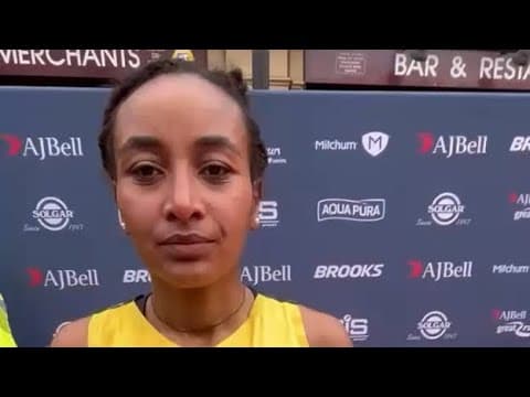 Weini Kelati runs 31:17 for second at Great Manchester 10k and plans fall marathon debut - maybe NYC
