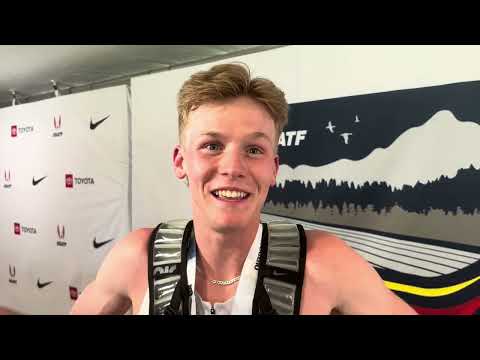 Ethan Strand Owes Runner-Up Finish In USATF Championship 1500m To Strength, Runs 3:30.25