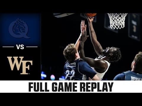 Queens vs. Wake Forest Full Game Replay | 2025-26 ACC Men's Basketball