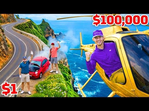 $1 vs $100,000 Golf Road Trip | Ep 4