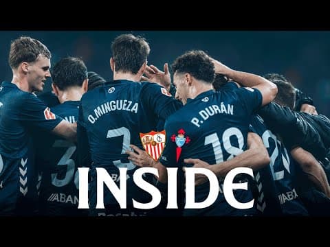 Tres PUNTOS de ORO en SEVILLA 😍🚀 Inside Celta 25/26