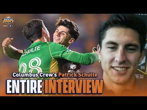 Patrick Schulte on the USMNT U23s & Columbus Crew's title defense | Morning Footy | CBS Sports