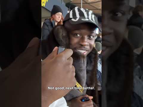 Castello and Johan were very impressed by Jonathan Taylor! 🏈