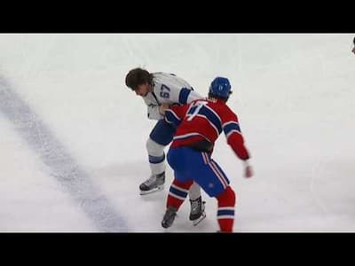 Josh Anderson Drops The Gloves With Declan Carlile