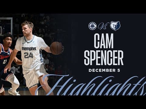 Cam Spencer Highlights vs. LA Clippers