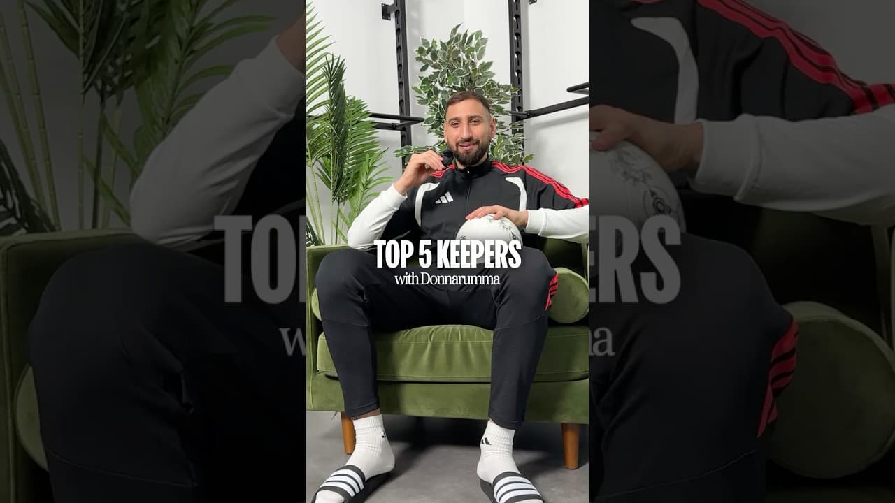 Donnarumma picks his goalkeeping GOATs 🐐 #shorts #footballshorts #mancity
