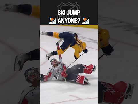 See how he SOARS! 🤣🎿