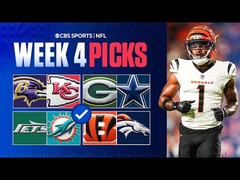 NFL Predictions and Picks For EVERY Week 4 Game [Seahawks at Cardinals] | Best Bets ✅