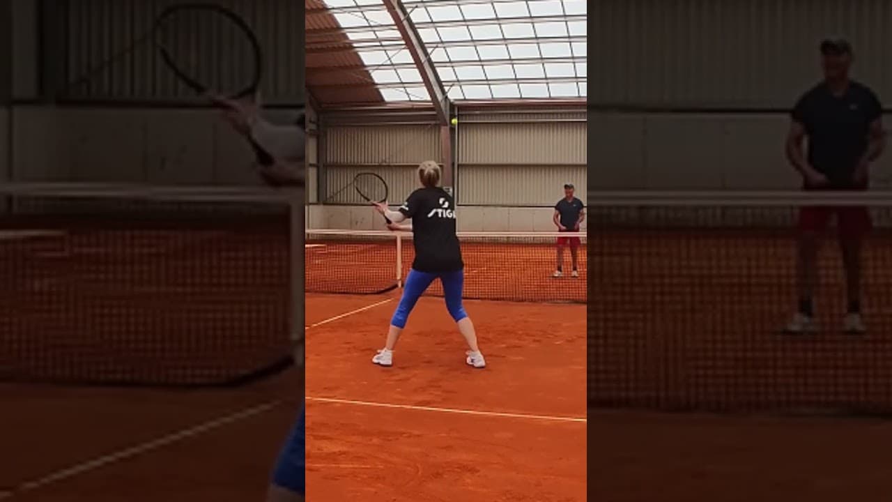 Fun #tennisdrill to work on feel and control