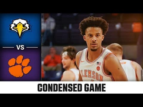Morehead St. vs. Clemson Condensed Game | 2025-26 ACC Men's Basketball