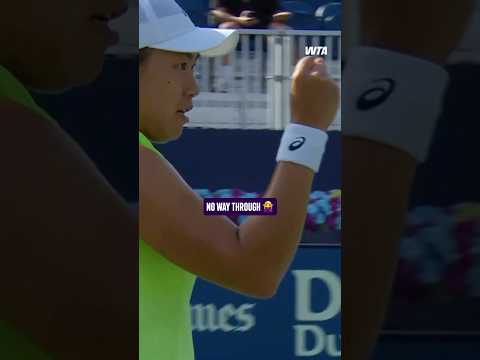 Nothing getting past Janice Tjen 💪#DDFTennis