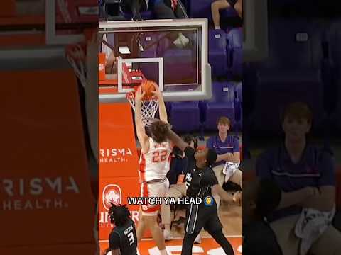 Fire us up Carter 🔥 #clemson #clemsontigers #collegebasketball #ncaabasketball #basketball #sports