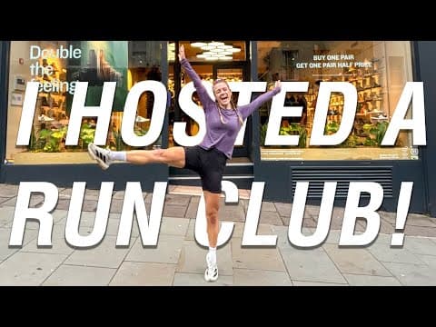 Hosting A Run Club | A little catch up