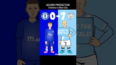 Score predictor! Chelsea vs Man City #football #premierleague #mancity #chelsea
