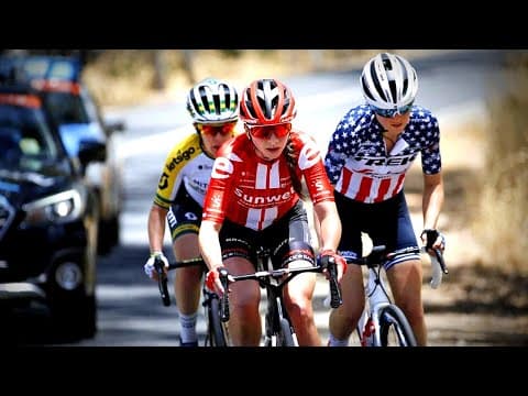 Liane Lippert Takes REVENGE On Amanda Spratt and Ruth Winder : Cadel Evans Great Ocean Road Race
