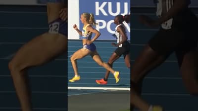 Valentina Rosamilia clocks 2:00.73 in the women's 800m as Reekie falls in Bydgoszcz