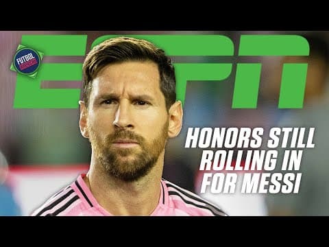 'THE GOAT’ Where does winning the MLS golden boot rank in Messi's all-time achievements? 🐐 | ESPN FC
