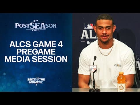 Mariners ALCS Game 4 Pregame News Conference