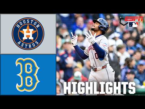 Houston Astros vs. Boston Red Sox | Full Game Highlights | ESPN MLB