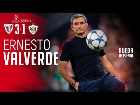 🎙 Ernesto Valverde | post Athletic Club 3-1 Qarabag FK | Champions League 2025-26 MD3