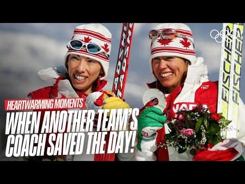 An Incredible Act of Sportsmanship in cross-country skiing! ❄️ | Heartwarming Moments