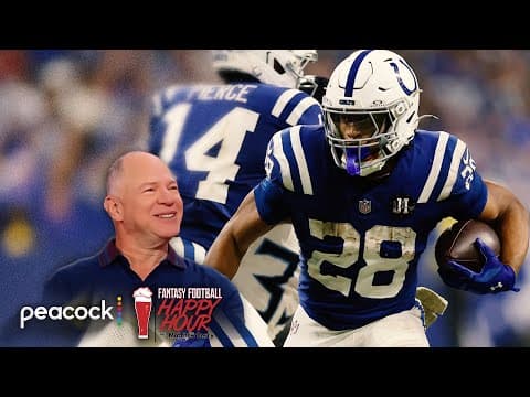 Colts' Taylor, Pittman among weekend warriors | Fantasy Football Happy Hour | NFL on NBC