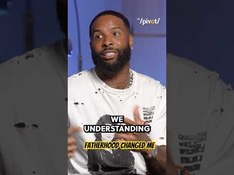 My little boy changed me. I look at him and I want to do better and be better I can’t lie to him-OBJ