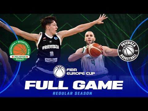 LIVE - KK Pelister v BC Prievidza | FIBA Europe Cup 2025-26 | Regular Season