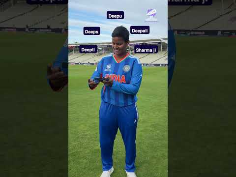 दीप्ति शर्मा का बड़े मंच पर एक और बड़ा प्रदर्शन 🤩👌 #t20worldcup #cricket #reels