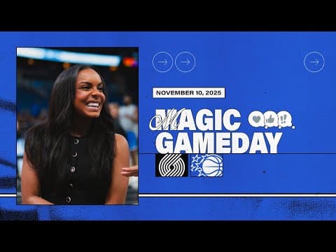 Orlando Magic Gameday - November 10, 2025