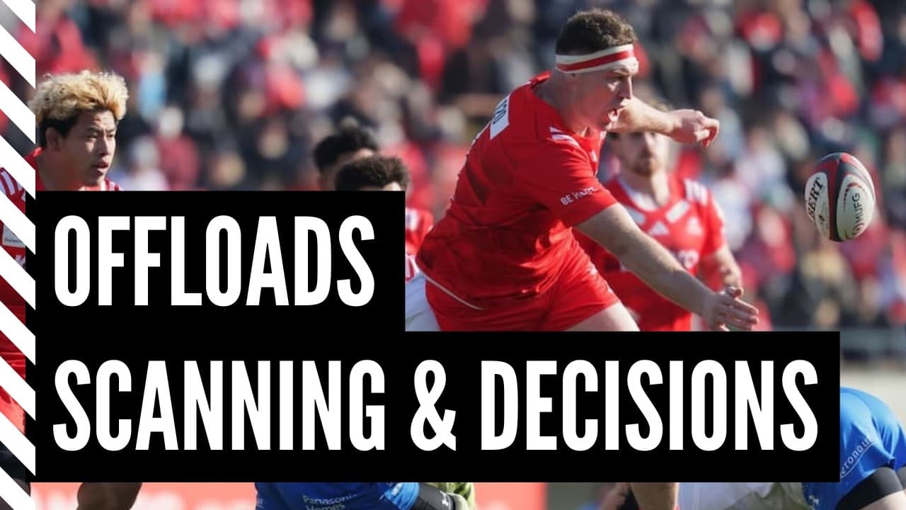 Pro Skills Coach Craig Stewart Breaks Down Offloads, Scanning & Decision Making