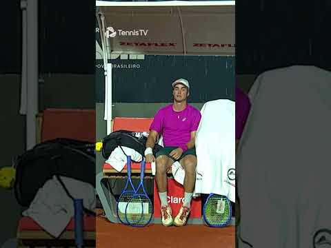 Rain Delay On Match Point 🫠