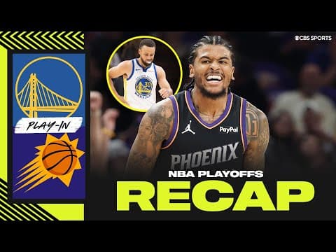 2026 NBA Play-In Tournament: Suns take down Warriors, clinch 8-seed | What's next for Golden State?