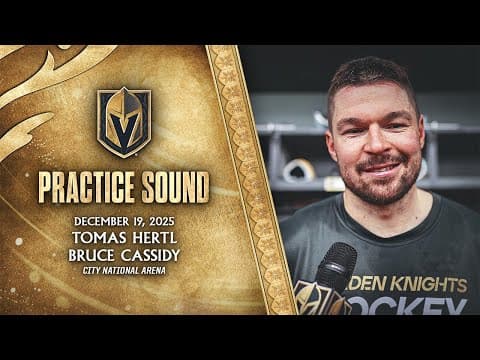 🎥 SOUND: Hertl & Cassidy