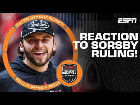 🚨 Brenden Sorsby Cleared to Play: What's next for the NCAA? | College GameDay Podcast
